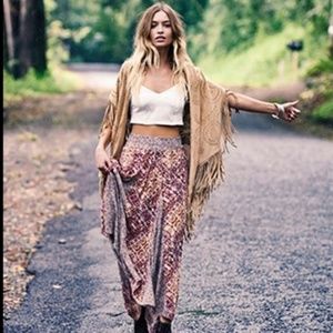 NWT Free People Maxi Skirt